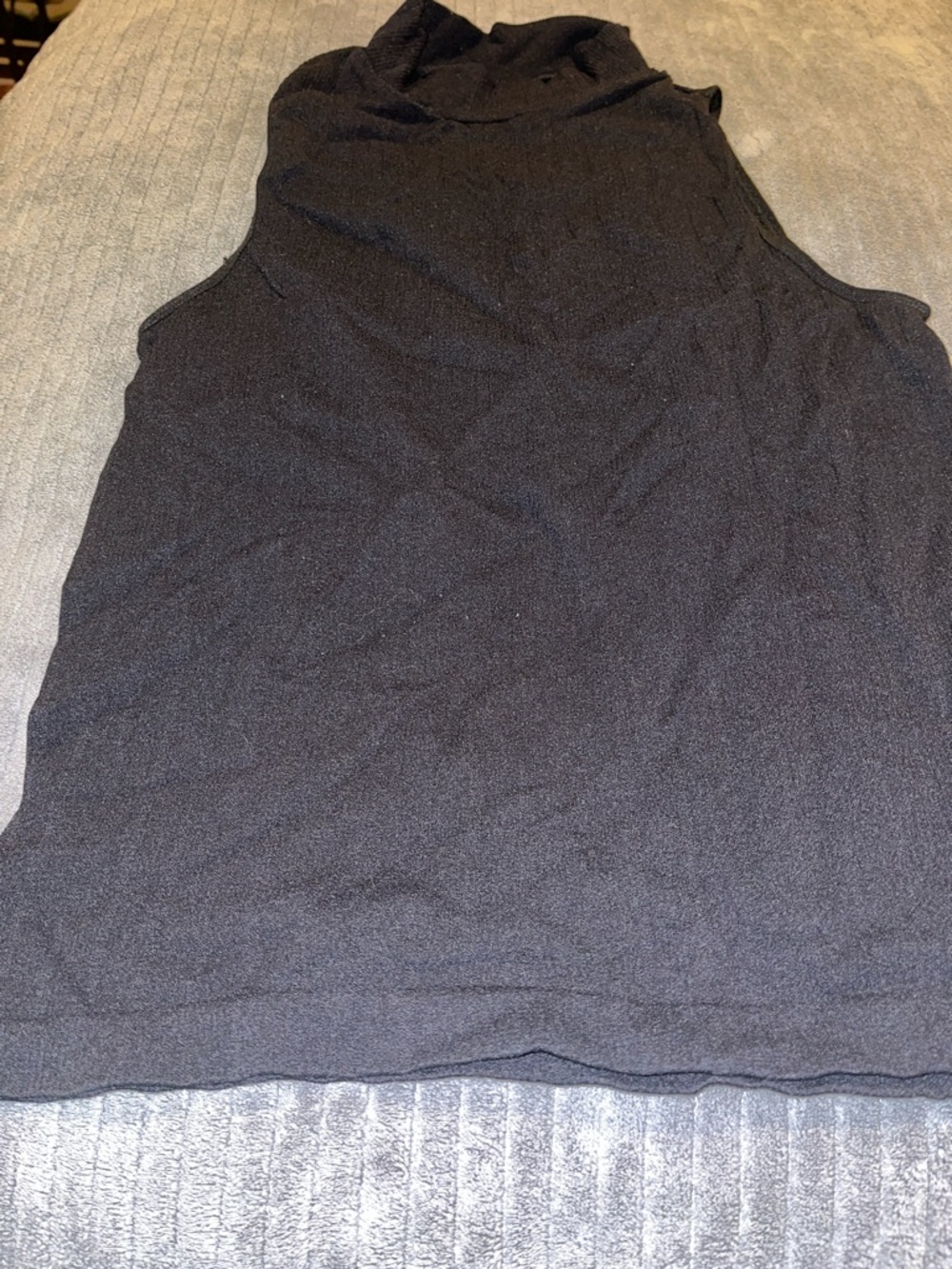 eye candy Black Women's Sleeveless Turtleneck Top